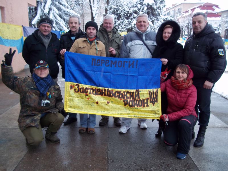 Патріотична хода у Заставні