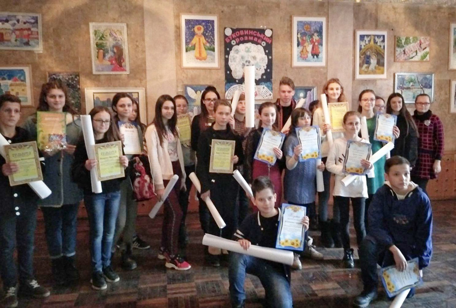 виставка Новорічні візерунки